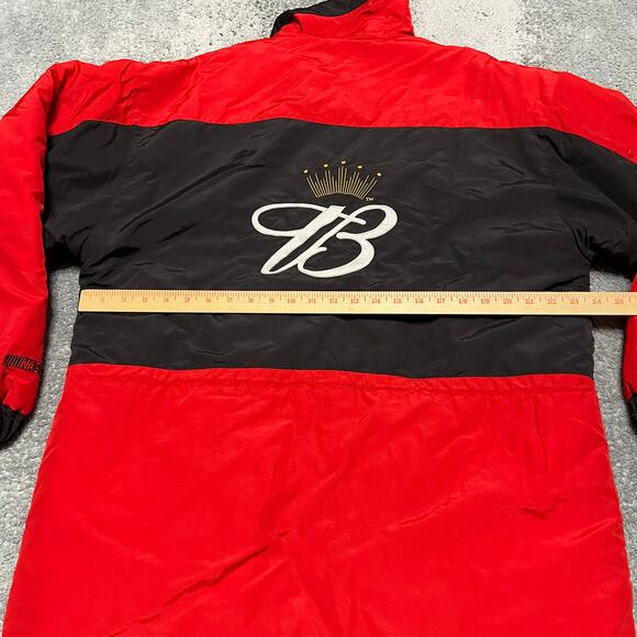 Winners Circle Vintage NASCAR Coat Mens Large Budweiser Dale Earnhardt Jr Red 8 - Picture 5 of 8